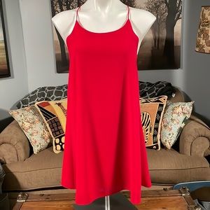 Naked Zebra Little Red Dress - S